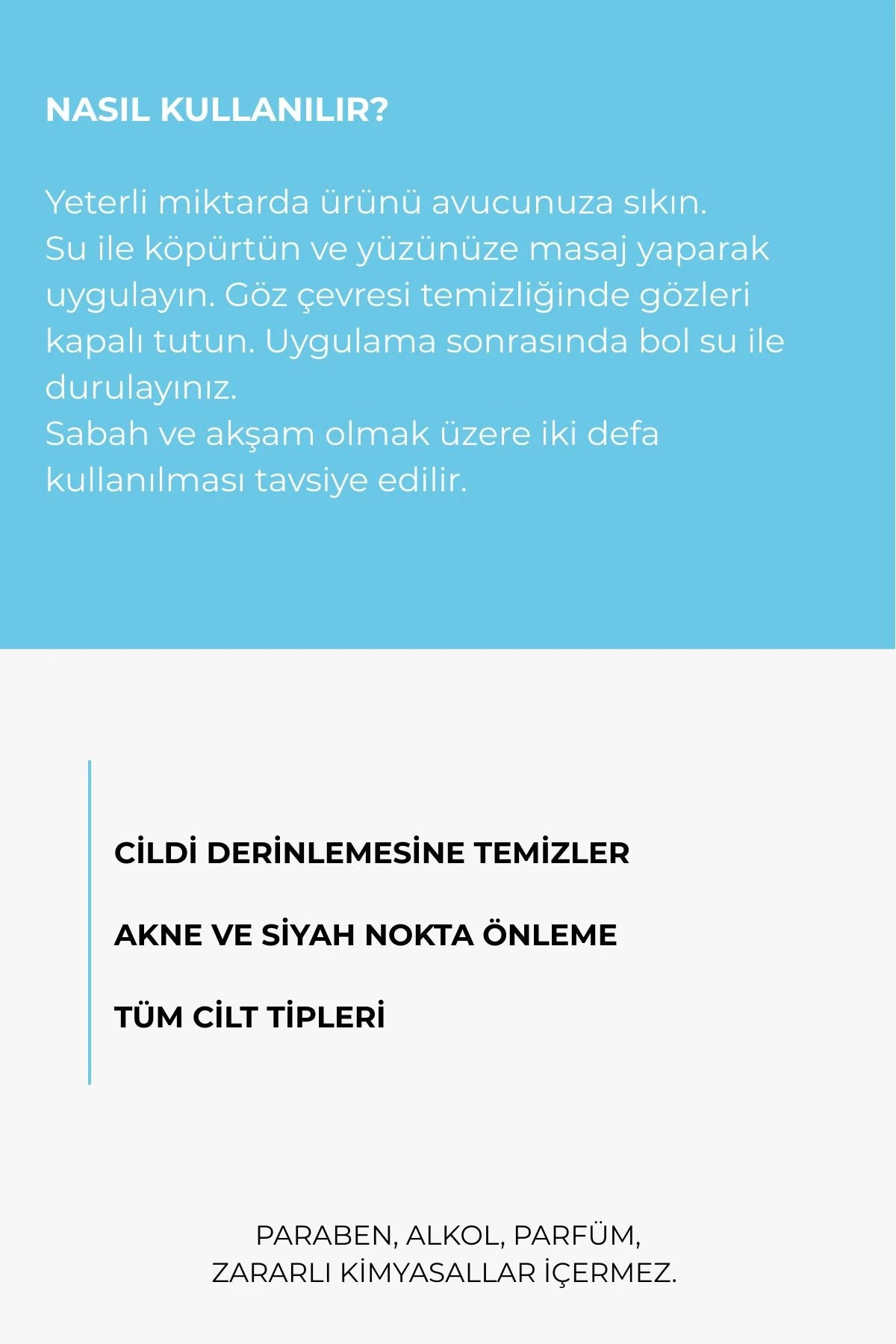 Cilt Temizleyici ve Pürüzsüzleştirici Yüz Yıkama Jeli