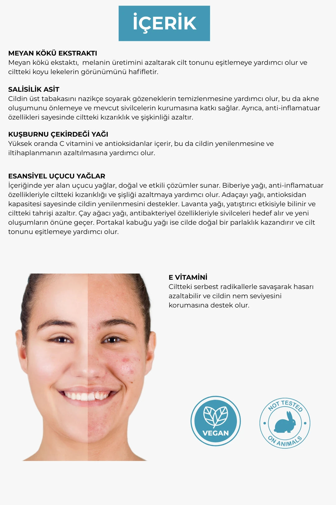 Sebum Dengeliyici ve Temizleyici Akne Roll-on Serum