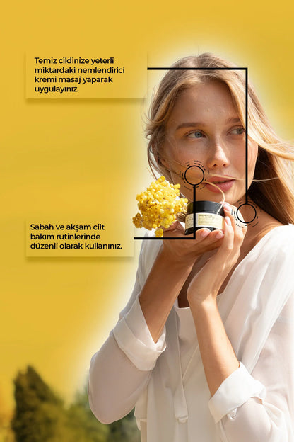 Yaşlanma Karşıtı Anti-Aging Etkili Ölmez Çiçek Kremi
