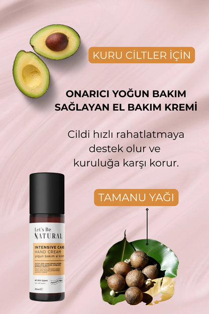 Nemlendirici Ve Besleyici Onarıcı El Kremi