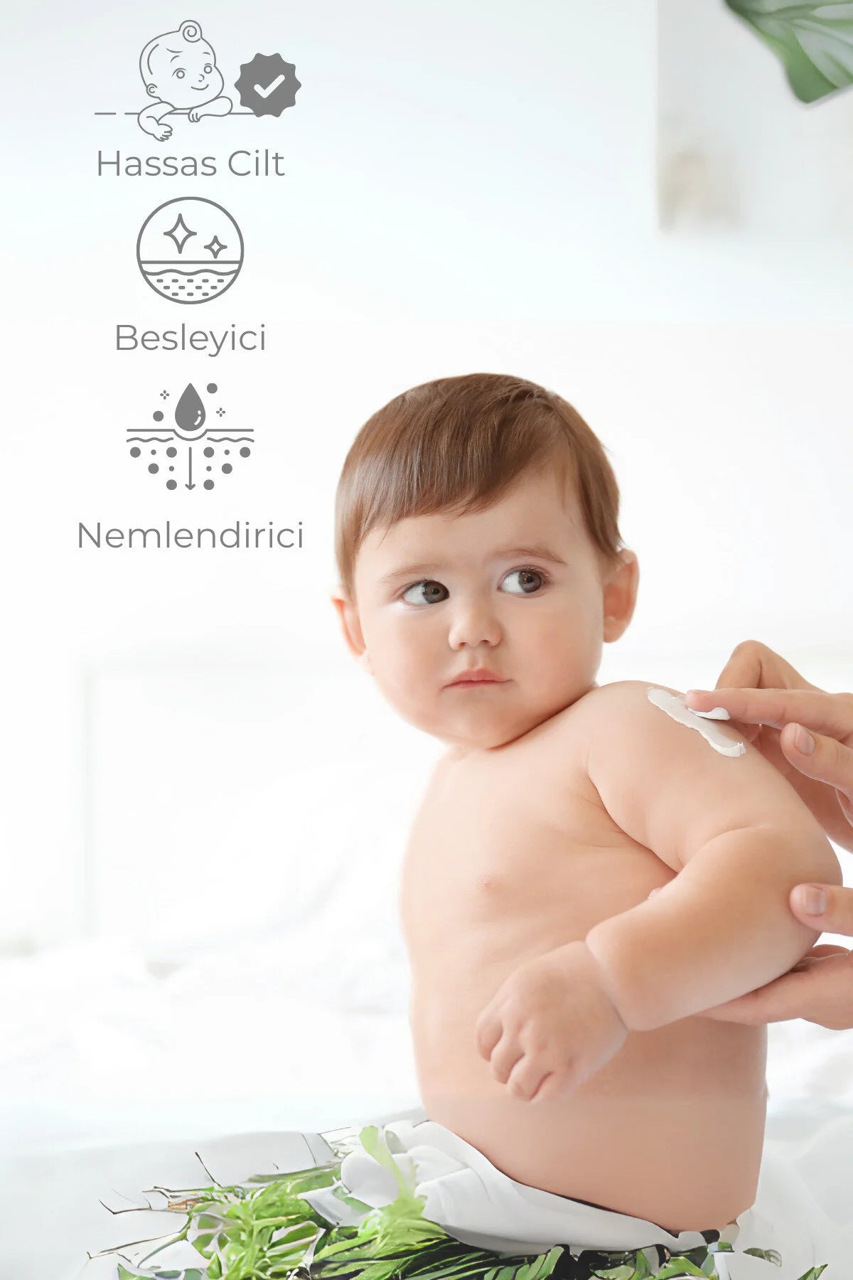 Besleyici Ve Nemlendirici Etkili Sakinleştirici Bebek Bakım Kremi