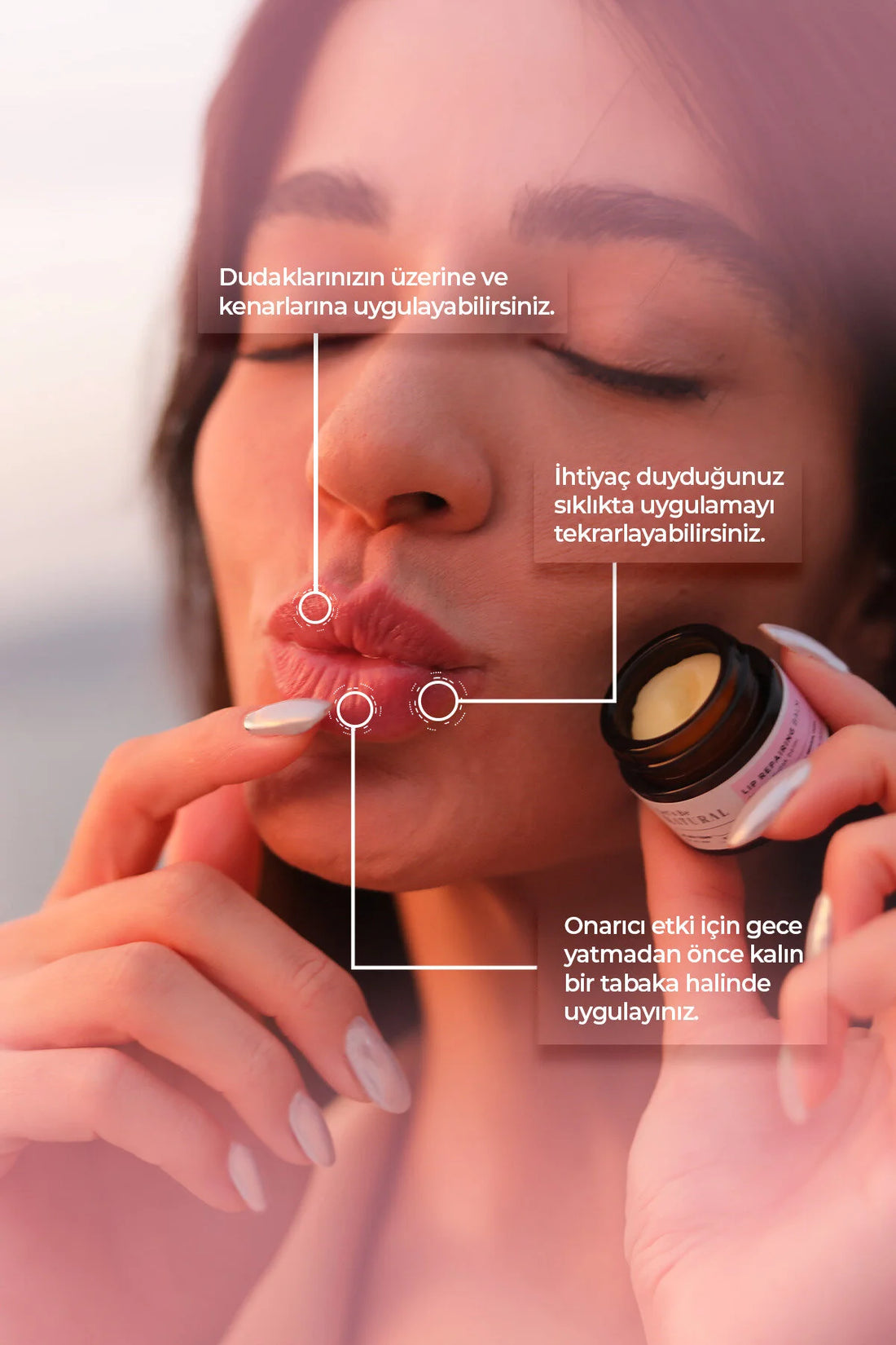 Besleyici, Onarıcı ve Yatıştırıcı Etkili Dudak Balmı