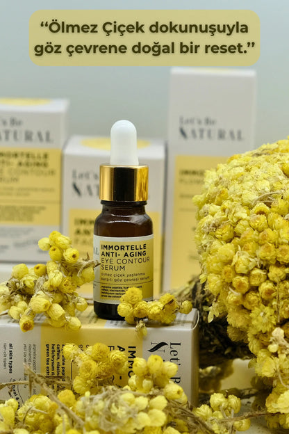 Botoks Etkili Ölmez Çiçek Göz Çevresi Serum