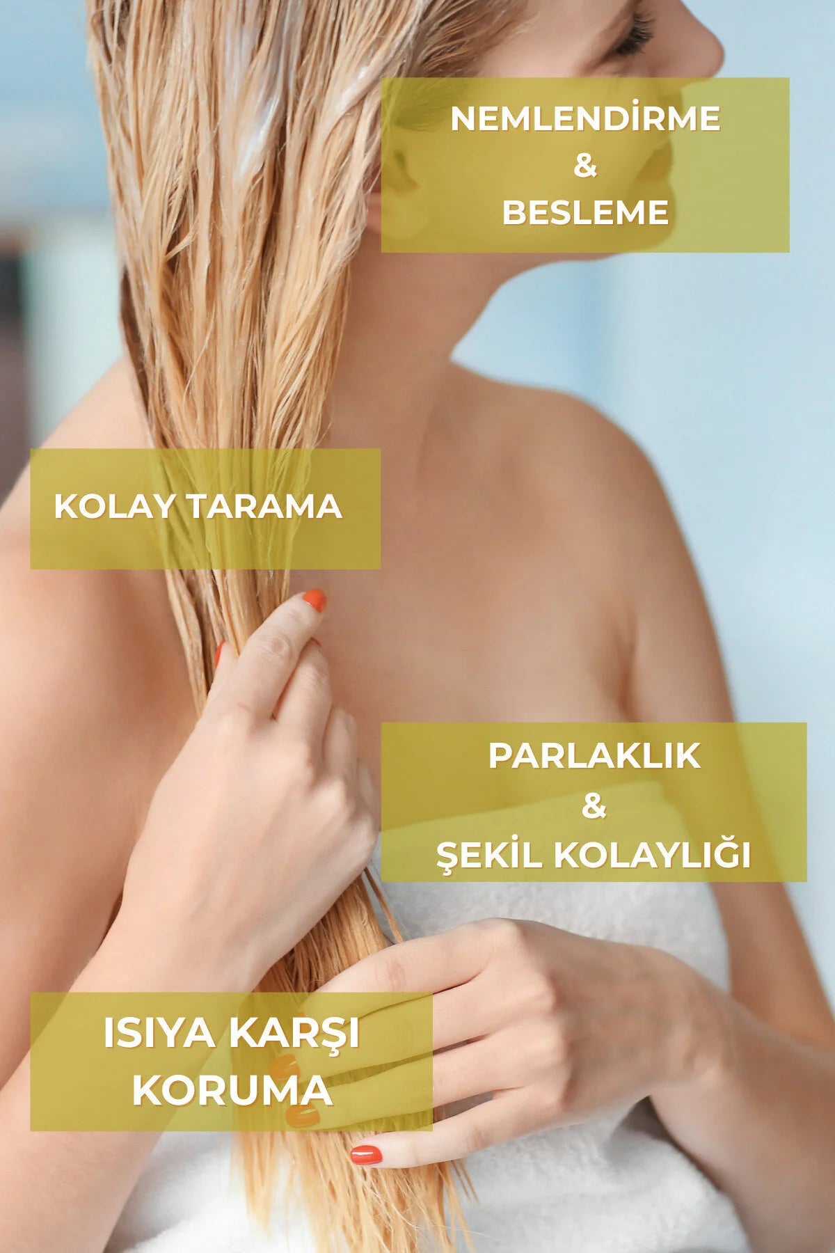 Saç Onarımı, Kırılma Karşıtı Durulanmayan Saç Bakım Kremi
