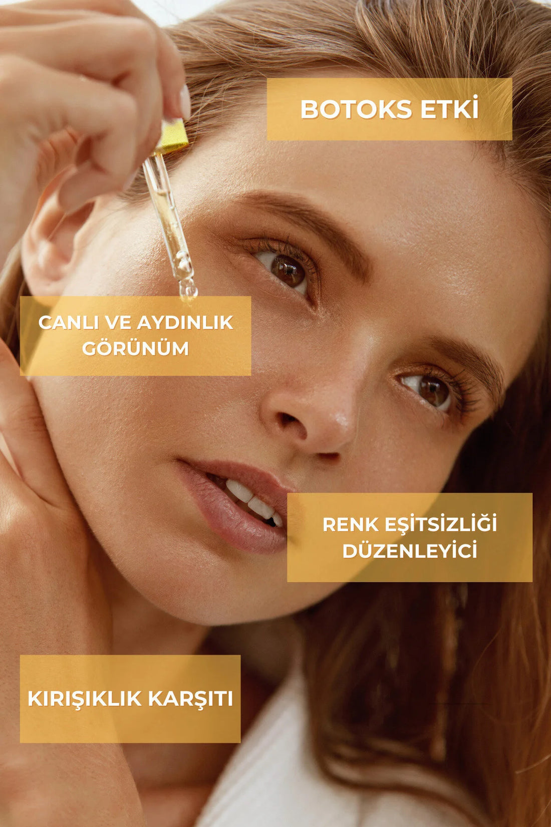 Botoks Etkili Ölmez Çiçek Göz Çevresi Serum