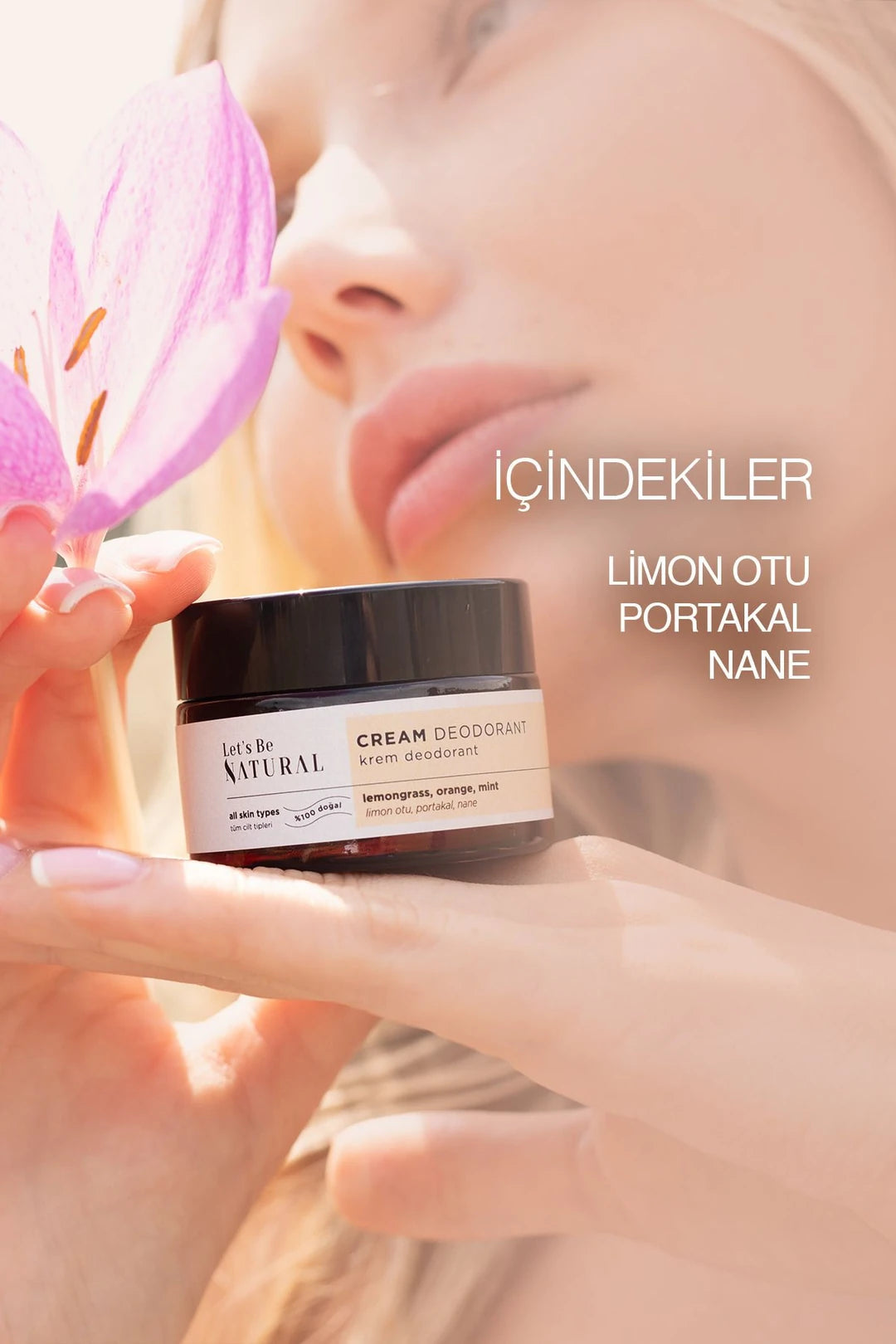 Beyazlatıcı ve Ter Kokusu Önleyici Krem Deodorant